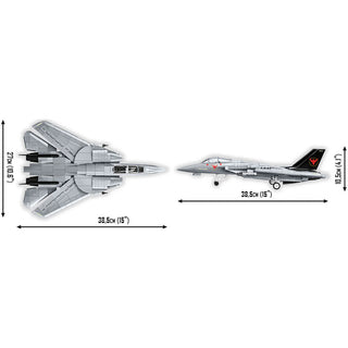 TOP GUN Grumman F-14 Tomcat Fighter: COBI Set #5920 Building Kit Cobi Toys
