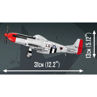 TOP GUN P-51D Mustang Fighter, Version 2: COBI Set #5846 Building Kit Cobi Toys