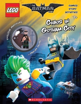 The Batman Movie Chaos in Gotham City - Official LEGO® book with Mini-Fig Building Kit LEGO®