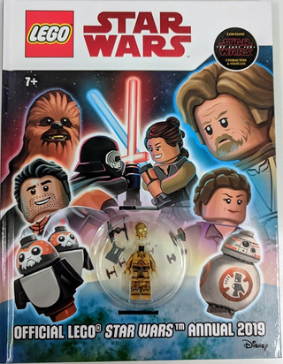 Official LEGO® Star Wars Annual 2019 - Book with C-3PO Mini-Fig Building Kit LEGO®