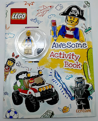 LEGO® Activity Book - Awesome Activity Book (Softcover) w/ MiniFig - Pirate