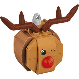 Reindeer Christmas Tree Ornament: Cobi Set #200014 Building Kit Cobi Toys