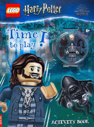 Harry Potter Activity Book Time to Play! - Book with Harry Potter Mini-Fig Official LEGO® Building Kit LEGO®
