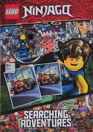 Ninjago Searching Adventures - LEGO® Book with Ninjago Mini-Fig Building Kit LEGO®