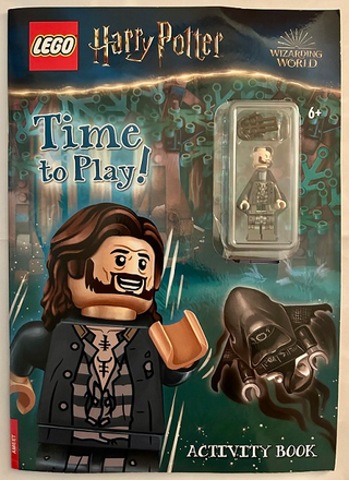 Harry Potter Activity Book Time to Play! - Book with Harry Potter Mini-Fig Official LEGO® Building Kit LEGO®