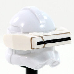 RP2 Detail White Macrobinoculars- CAC Custom Headgear Accessory Clone Army Customs Dark Tan  