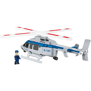 Bell 407 Policia Helicopter: COBI Set #26628 Building Kit Cobi Toys