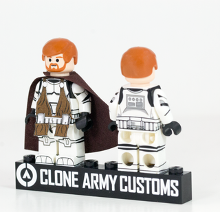 Jedi Clone Commander Kenobi V2- CAC Custom minifigure Clone Army Customs   