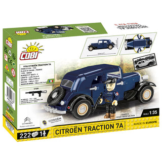 Citroen Traction 7A, WWII: COBI Set #2263 Building Kit Cobi Toys