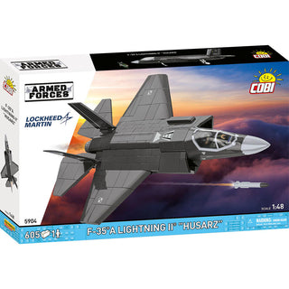 F-35A Lightning II "Husarz" Fighter Jet: COBI Set #5904 Building Kit Cobi Toys