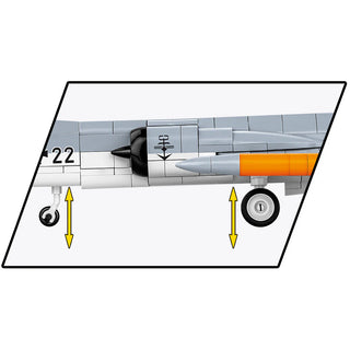 LOCKHEED F-104 Starfighter Jet Fighter: COBI Set #5907 Building Kit Cobi Toys
