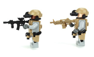 U.S. Army Rangers 2 Pack Custom Minifigures