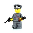 WWII German Wehrmacht Officer Minifigure, BB62
