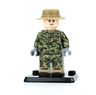 Marine Woodland MARPAT CAMO Duty Uniform Custom Minifigure, BB72