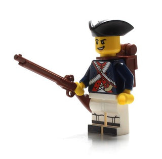 American Revolutionary War Soldier Custom Minifigure, BB90
