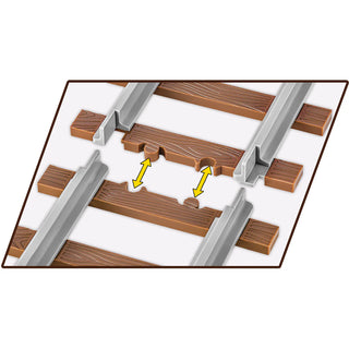 DR BR 52 Steam Locomotive & Railway Semaphore Train Engine: COBI Set #6287 Building Kit Cobi Toys