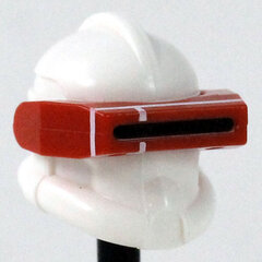 White Print Red Macrobinoculars- CAC Custom Headgear Accessory Clone Army Customs   