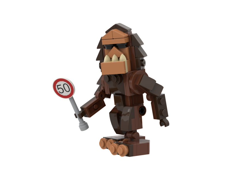 Bigfoot Building Kit #ABC1958 – United Brick Co® - Main Image