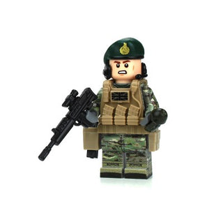 British Royal Marines Commando Custom Minifigure, BB70
