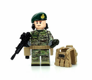 British Royal Marines Commando Custom Minifigure, BB70