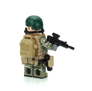 British Royal Marines Commando Custom Minifigure, BB70