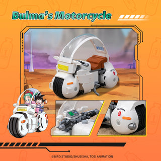 Pantasy x Dragon Ball Classic Ride Series - Bulma's Motorcycle, 87005 Building Kit Pantasy®