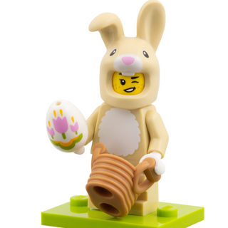 Cute Bunny Costume Fan, col28-10 Minifigure LEGO®