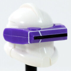 Detail White Print Purple Macrobinoculars- CAC Custom Headgear Accessory Clone Army Customs   
