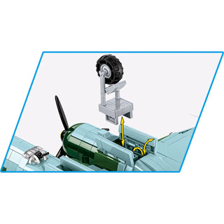 Dornier DO 17Z-2 Light Bomber Plane: WWII COBI Set #5754 Building Kit Cobi Toys