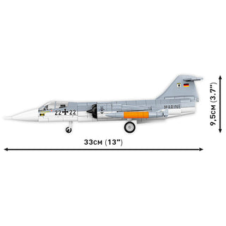 LOCKHEED F-104 Starfighter Jet Fighter: COBI Set #5907 Building Kit Cobi Toys