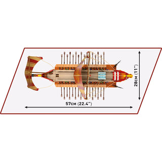 IMPERIUM ROMANUM Roman Warship: Cobi Set #20071 Building Kit Cobi Toys