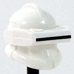 Detail White Macrobinoculars- CAC Custom Headgear Accessory Clone Army Customs White  