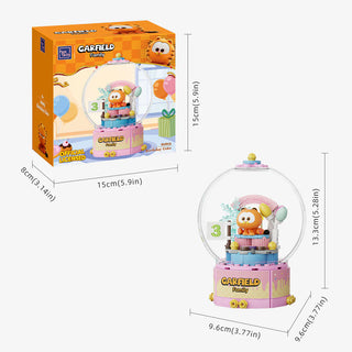 Pantasy x Garfield Crystal Ball Series - Birthday Cake, 86803 Building Kit Pantasy®