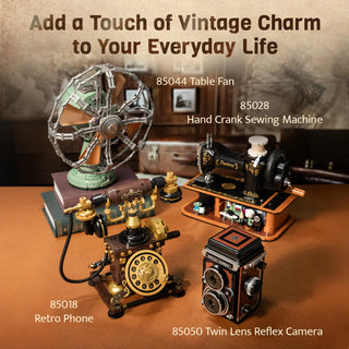 Twin Lens Reflex Camera, 85050 Building Kit Pantasy®