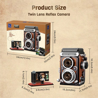 Twin Lens Reflex Camera, 85050 Building Kit Pantasy®