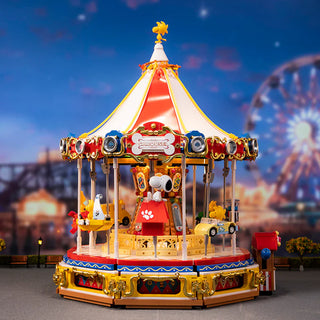 Pantasy x Snoopy Carousel, 86904 Building Kit Pantasy®