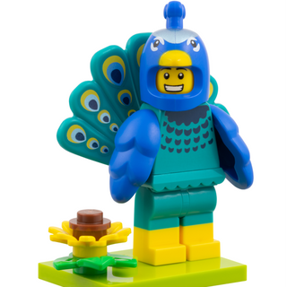 Peacock Costume Fan, col28-1 Minifigure LEGO®