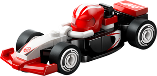 Haas F1 Team Race Car, F1 Collectible Race Cars, colf1rc-10 Minifigure LEGO®