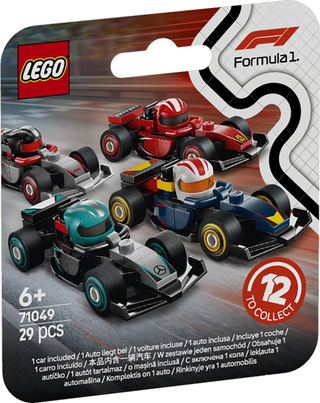 Aston Martin F1 Team Race Car, F1 Collectible Race Cars, colf1rc-5 Minifigure LEGO®