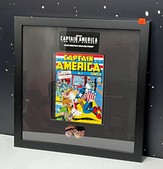 Captain America Comic Book, from Captain America: The First Avenger Movie Prop Atlanta Brick Co   