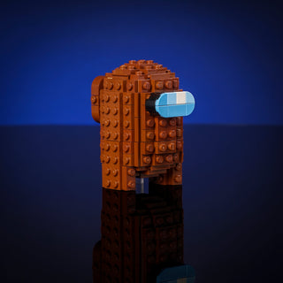 Crewmates and Imposters Mini Build Bricker Builds Brown Imposter Bricks & Instructions