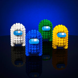Crewmates and Imposters Mini Build Bricker Builds