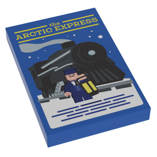 Arctic Express Train Christmas Movie Cover (2x3 Tile) - B3 Customs Custom Parts B3 Customs