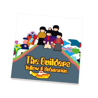 Builders Yellow Submarine Music Album Cover (2x2 Tile) - B3 Customs Custom Parts B3 Customs