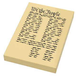 US Constitution Printed 2x3 Tile made using LEGO part Custom Parts B3 Customs