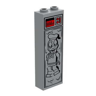Donald in Carbonite (1x2x5 Brick) - B3 Customs Custom minifigure B3 Customs