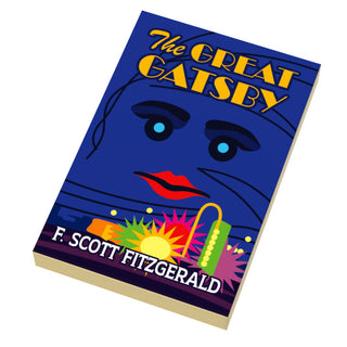The Great Gatsby Book (2x3 Tile) made using LEGO part Custom Parts B3 Customs