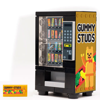 Gummy Studs - B3 Customs® Candy Bar Vending Machine Building Kit LEGO®   