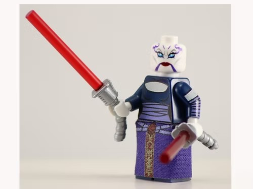 Custom Lego Star Wars Asajj Ventress Lego Minifigure Asajj