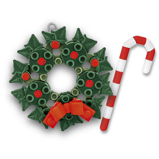 Holiday Wreath Christmas Tree Ornament: COBI Set #20009 Building Kit Cobi Toys